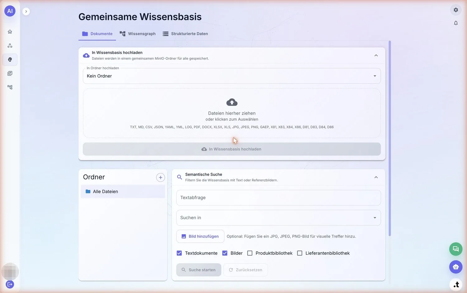 AI.tune Wissensbasis